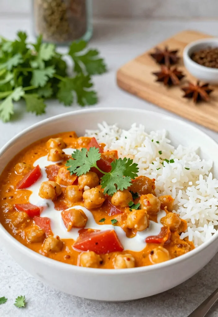 12 Healthy Legume Recipes for Plant-Based Protein Meals - 1. Spicy Chickpea Curry 1