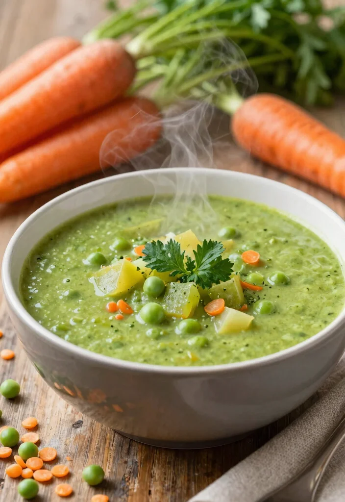 12 Healthy Legume Recipes for Plant-Based Protein Meals - 11. Vegan Split Pea Soup 1
