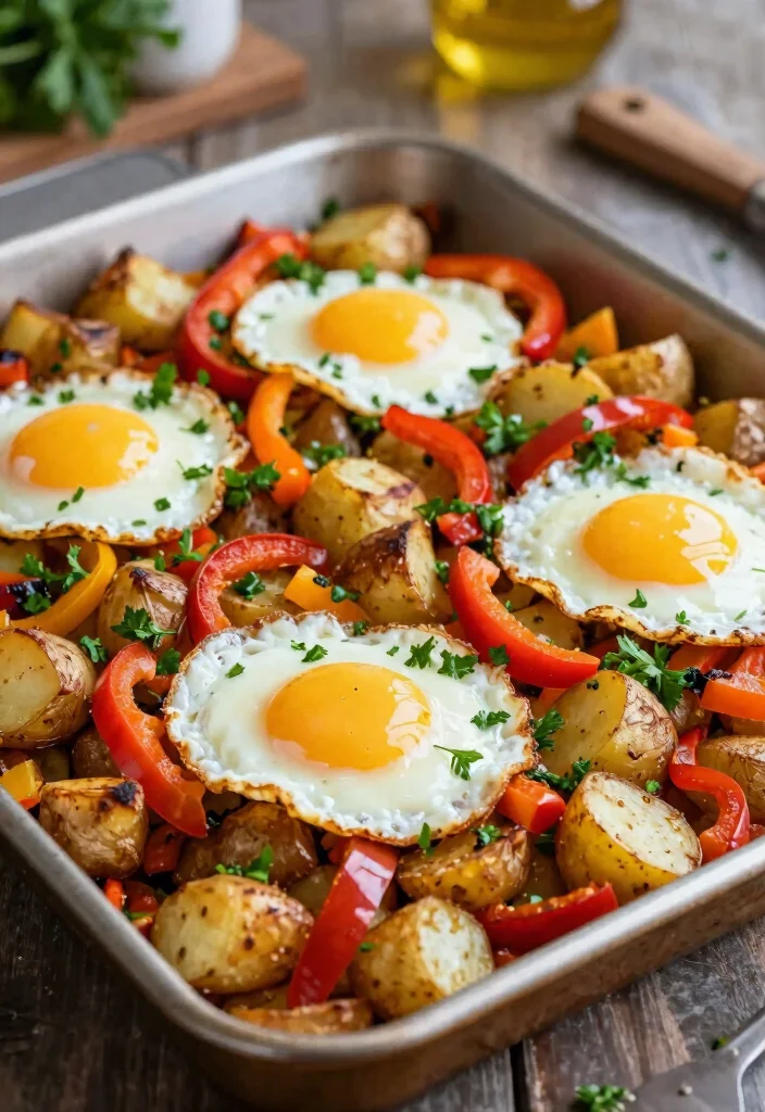 12 Healthy Sheet Pan Recipes for Easy Balanced Meals - 9. One-Pan Breakfast Hash 1