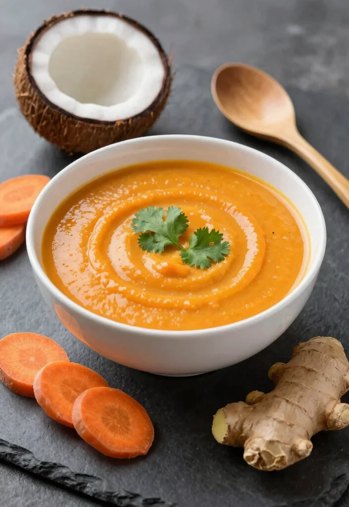 12 Healthy Soup Recipes for Light Nourishing Bowls - 2. Creamy Carrot Ginger Soup 1
