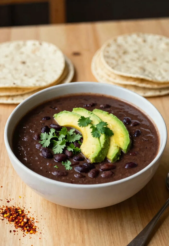 12 Healthy Soup Recipes for Light Nourishing Bowls - 3. Spicy Black Bean Soup 1