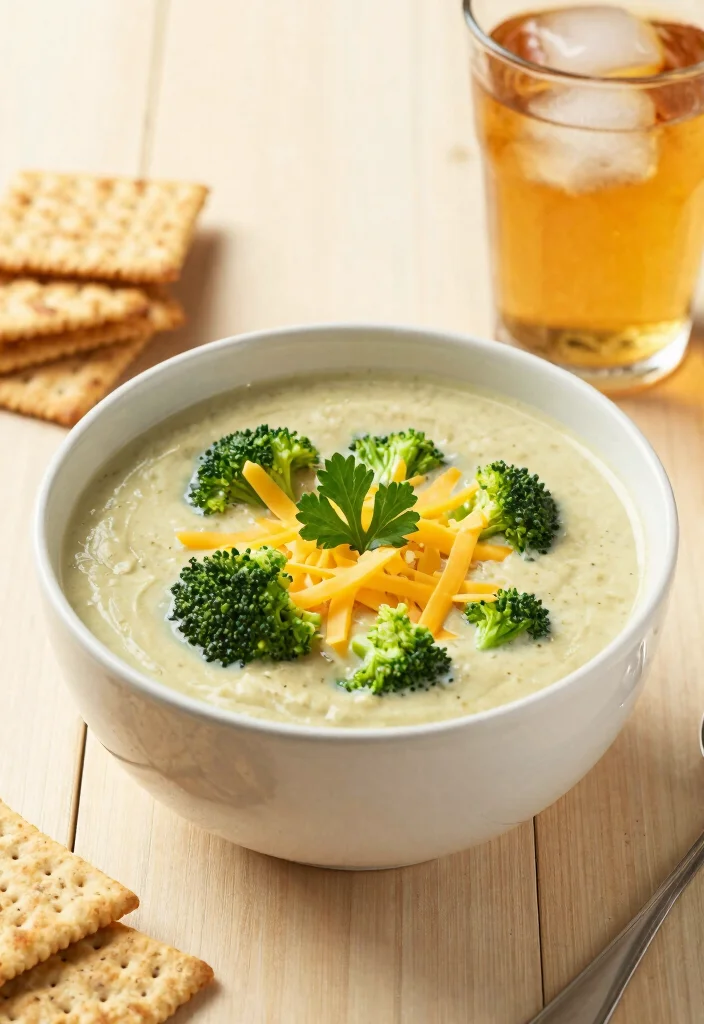 12 Healthy Soup Recipes for Light Nourishing Bowls - 5. Creamy Broccoli Cheddar Soup 1