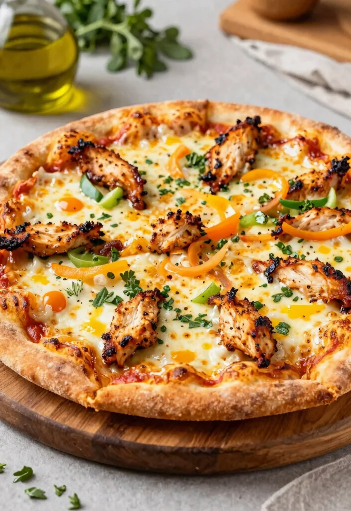 12 Keto BBQ Recipes for Smoky Low Carb Flavor - 9. Keto BBQ Chicken Pizza 1