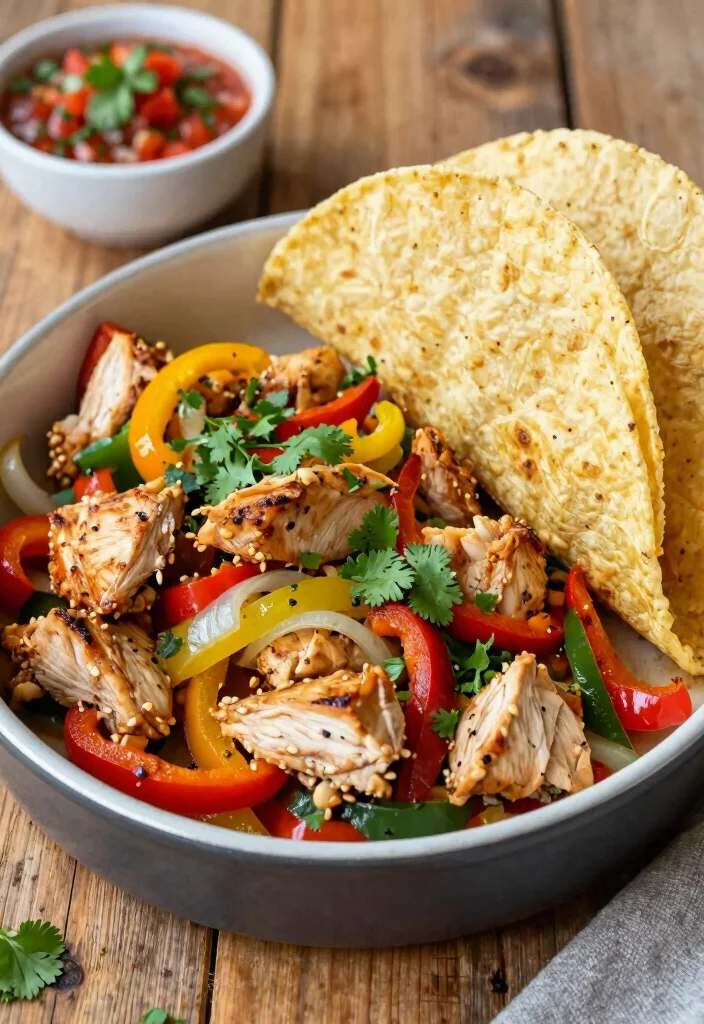 12 Sugar Free Dinner Recipes for Clean Comfort Eating - 12. Baked Chicken Fajitas 1