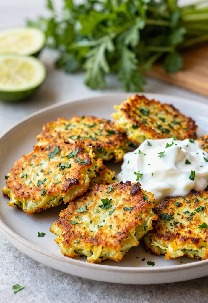 12 Vegan Breakfast Recipes for Simple Morning Fuel - 11. Zucchini Fritters 1