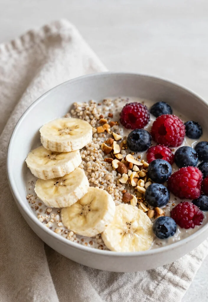 12 Vegan Breakfast Recipes for Simple Morning Fuel - 5. Quinoa Breakfast Bowl 1