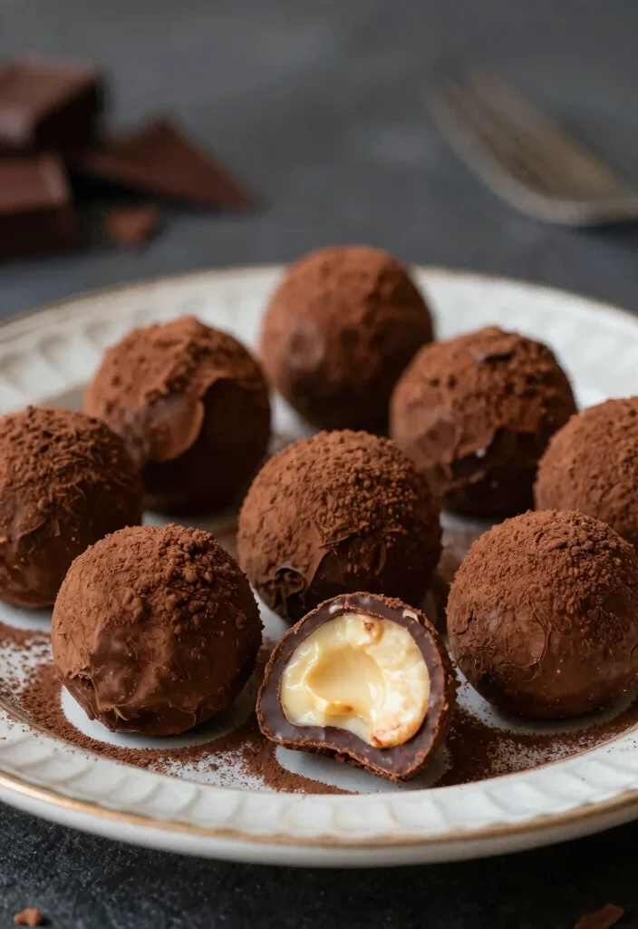 12 Vegan Cashew Recipes for Creamy Dairy Free Dishes - 8. Cashew Chocolate Truffles 1