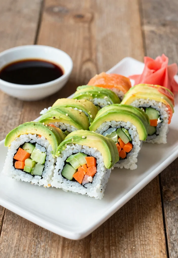 12 Vegan Meal Prep Recipes for Easy Weekly Planning - 11. Vegan Sushi Rolls 1