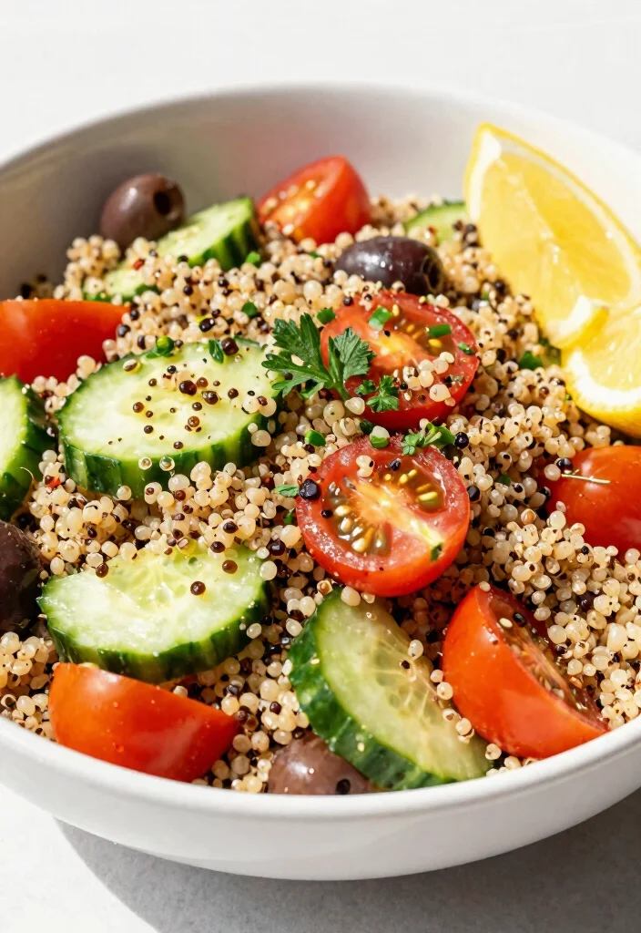 12 Vegan Meal Prep Recipes for Easy Weekly Planning - 6. Mediterranean Quinoa Salad 1