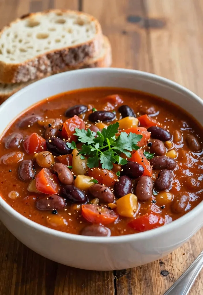 12 Vegan Meal Prep Recipes for Easy Weekly Planning - 9. Vegan Chili 1