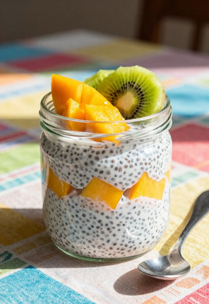12 Vegetarian Dessert Recipes for Simple Sweet Comfort - 2. Coconut Chia Pudding 1