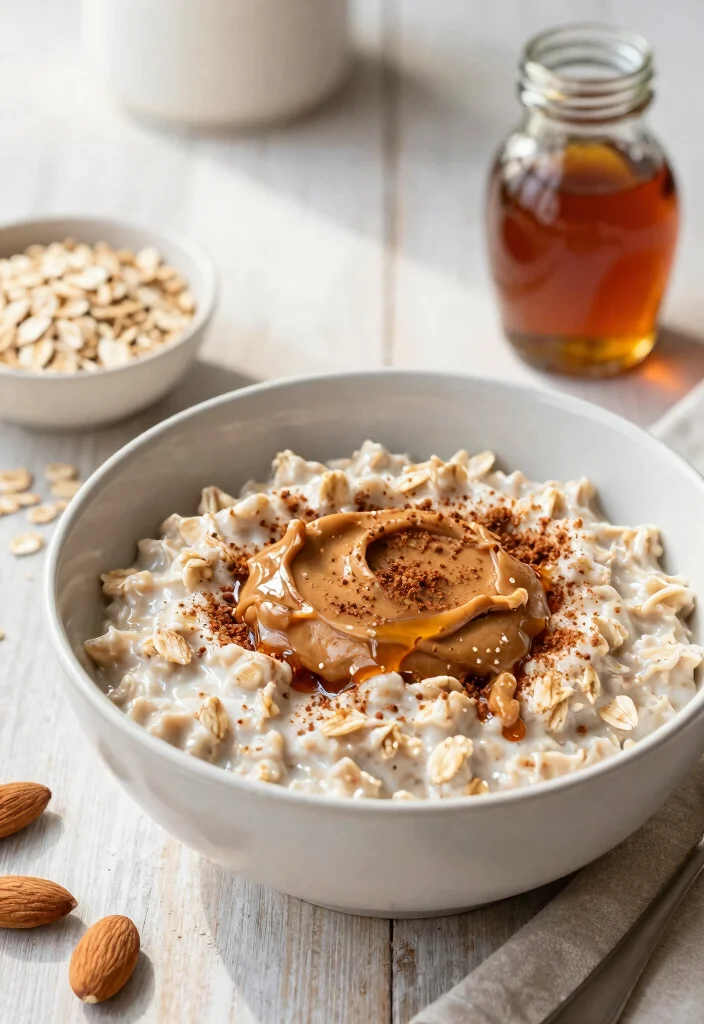 12 Winter Healthy Recipes for Cozy Nourishing Meals - 8. Vegan Cinnamon Roll Oats 1