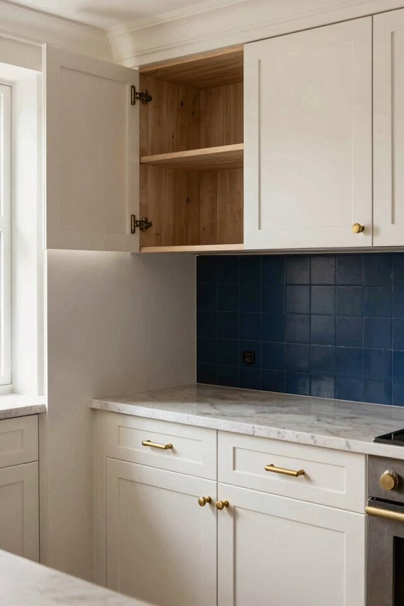 Kitchen Cabinet Color Ideas to Elevate Your Design 7 all white cloud cover transformation bold colors