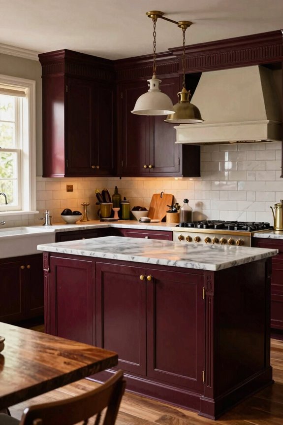 10 Purple Kitchen Ideas to Transform Your Space 7 aubergine brings timeless kitchen elegance
