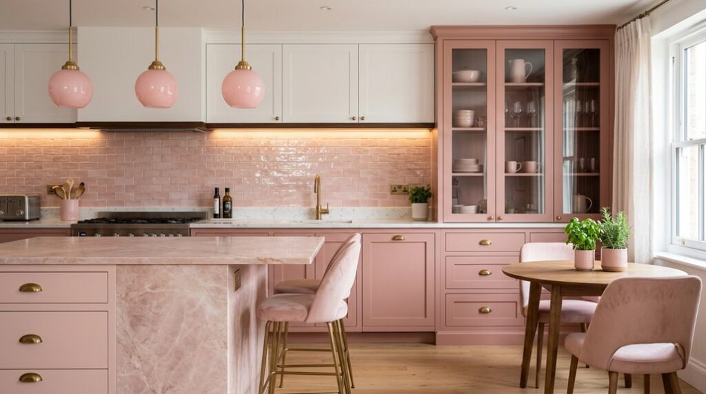 five pink kitchen ideas transform space