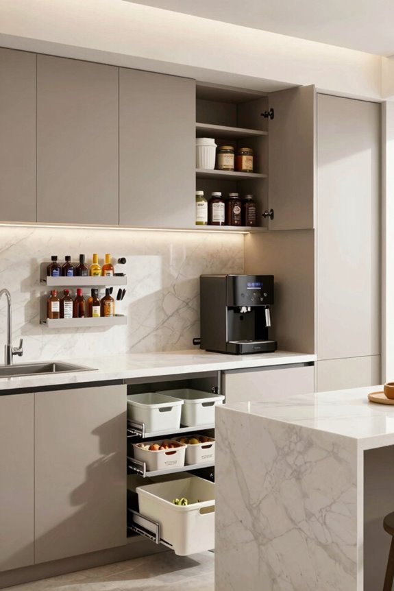 5 Kitchen Remodel Ideas to Transform Your Space 5 hidden storage sleek kitchen organization