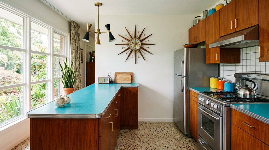 mid century kitchen transformation ideas