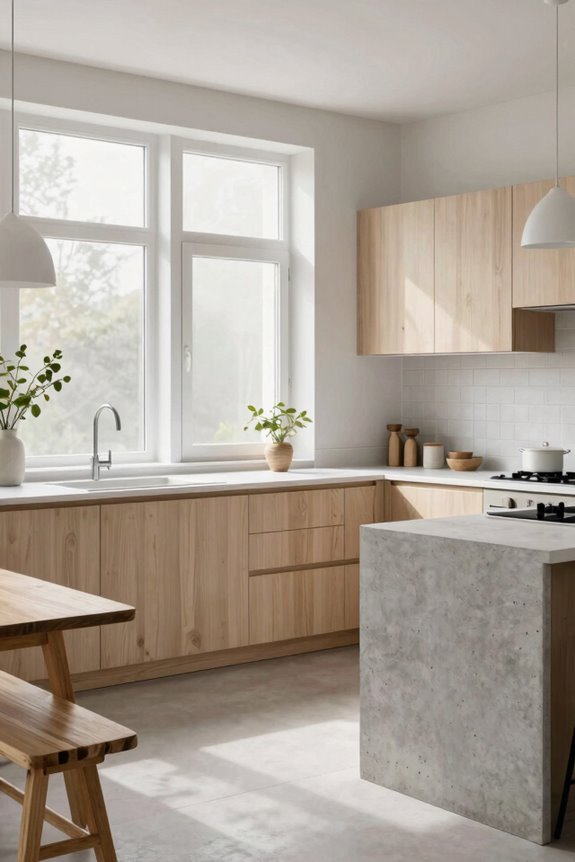7 Scandinavian Kitchen Ideas for Minimalist Homes 1 natural light white open scandinavian kitchen