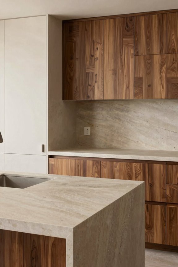 5 Neutral Kitchen Ideas That Never Go Out of Style 2 natural stone wood for lasting beauty