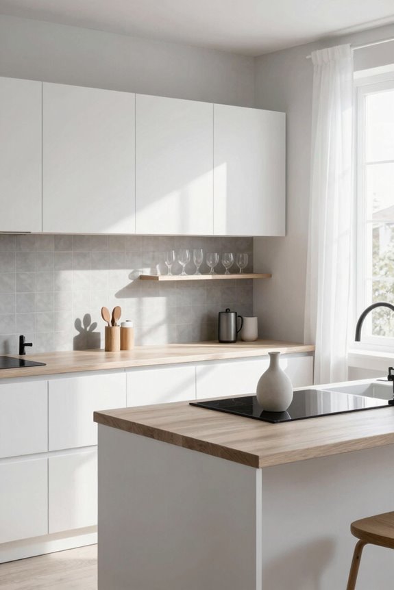 7 Scandinavian Kitchen Ideas for Minimalist Homes 6 open shelving light cabinetry warm materials