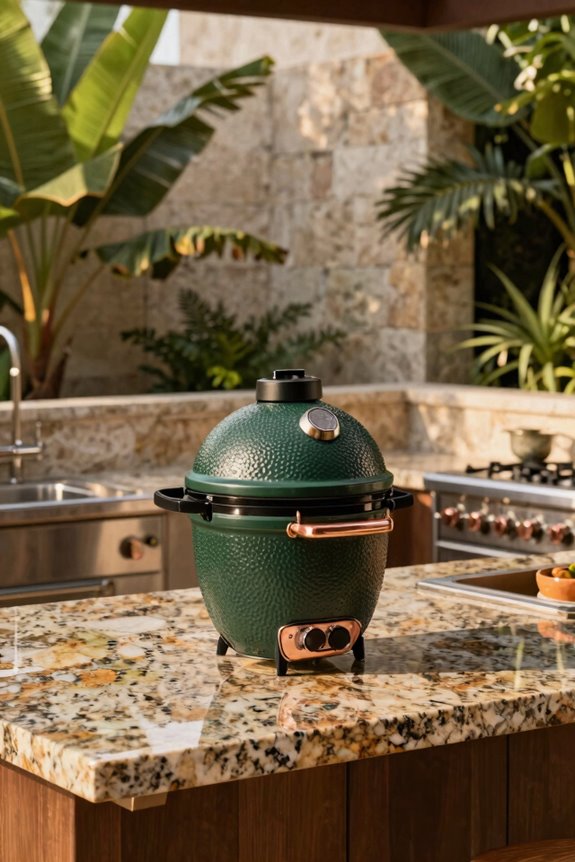 Green Egg Outdoor Kitchen Ideas for Your Dream Space 10 outdoor kitchen design and build options 7p5mm