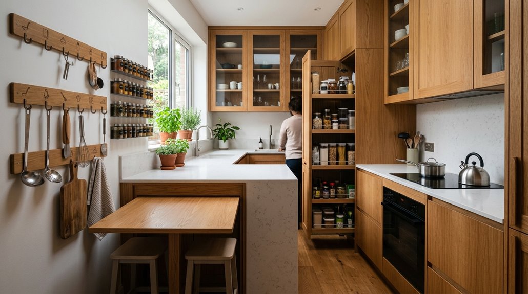 seven small kitchen ideas for space saving style