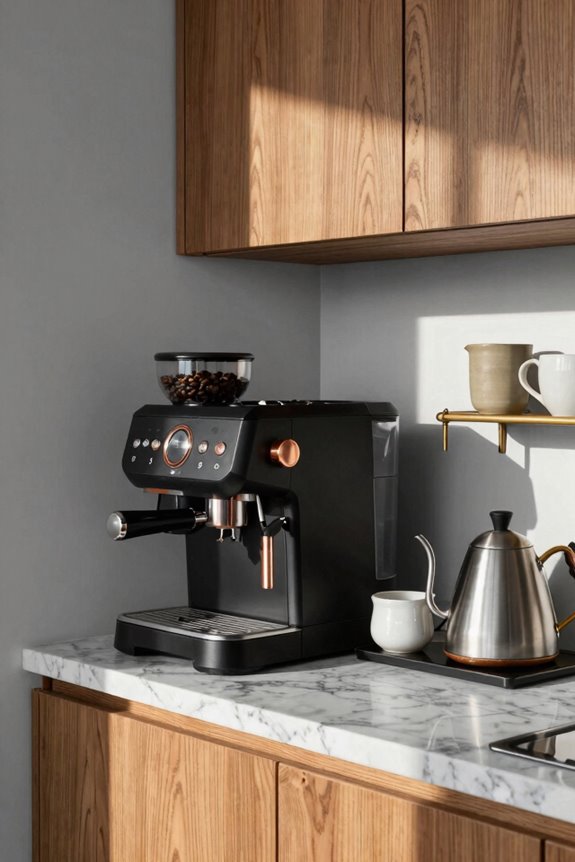 sleek vs farmhouse coffee decor