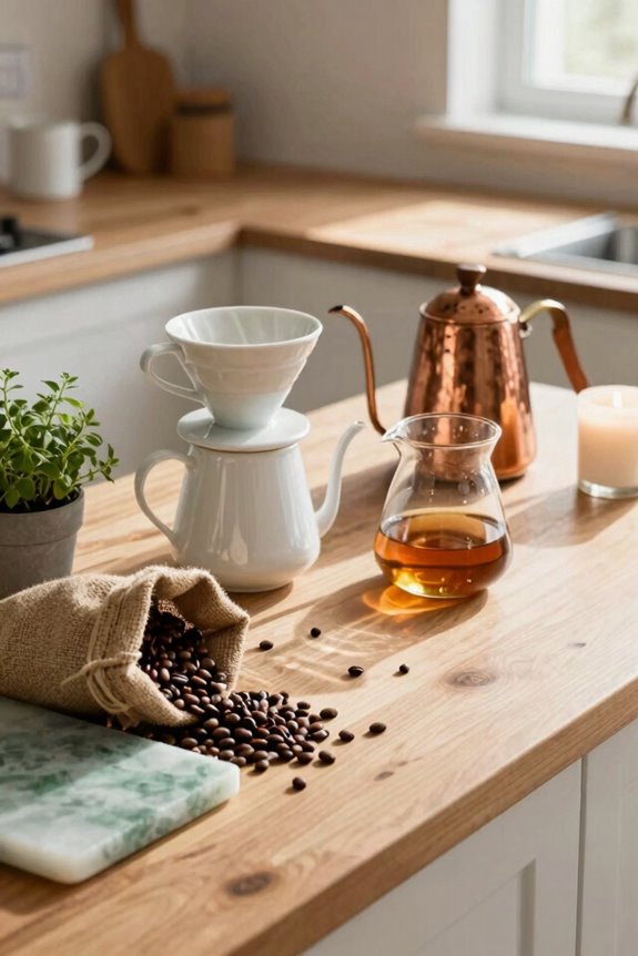 strategic lighting organized morning ritual