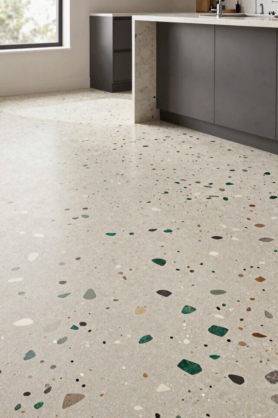 7 Kitchen Flooring Ideas That Transform Your Space 3 terrazzo floors handcrafted durable beauty