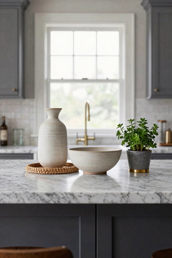 5 Kitchen Counter Decor Ideas to Transform Your Space 2 three item counter styling harmony