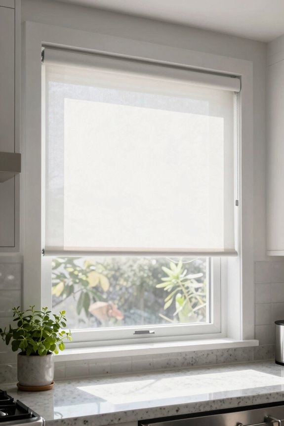 Modern Kitchen Window Treatment Ideas That Work 4 top down bottom up cordless shades