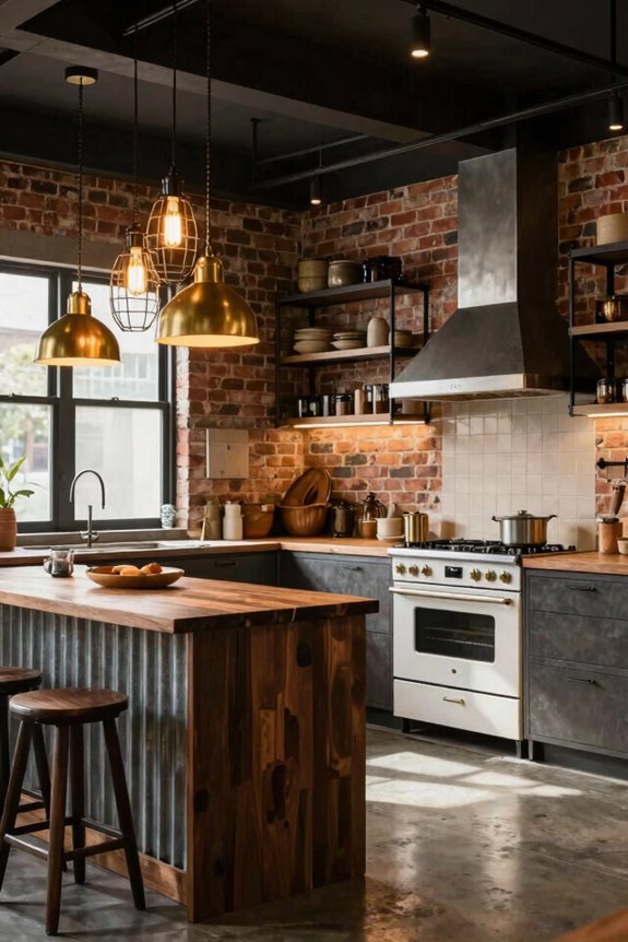10 Kitchen Lighting Ideas to Brighten Your Space 8 vintage cage pendant lighting inspiration