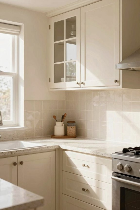 warm cream creates inviting openness